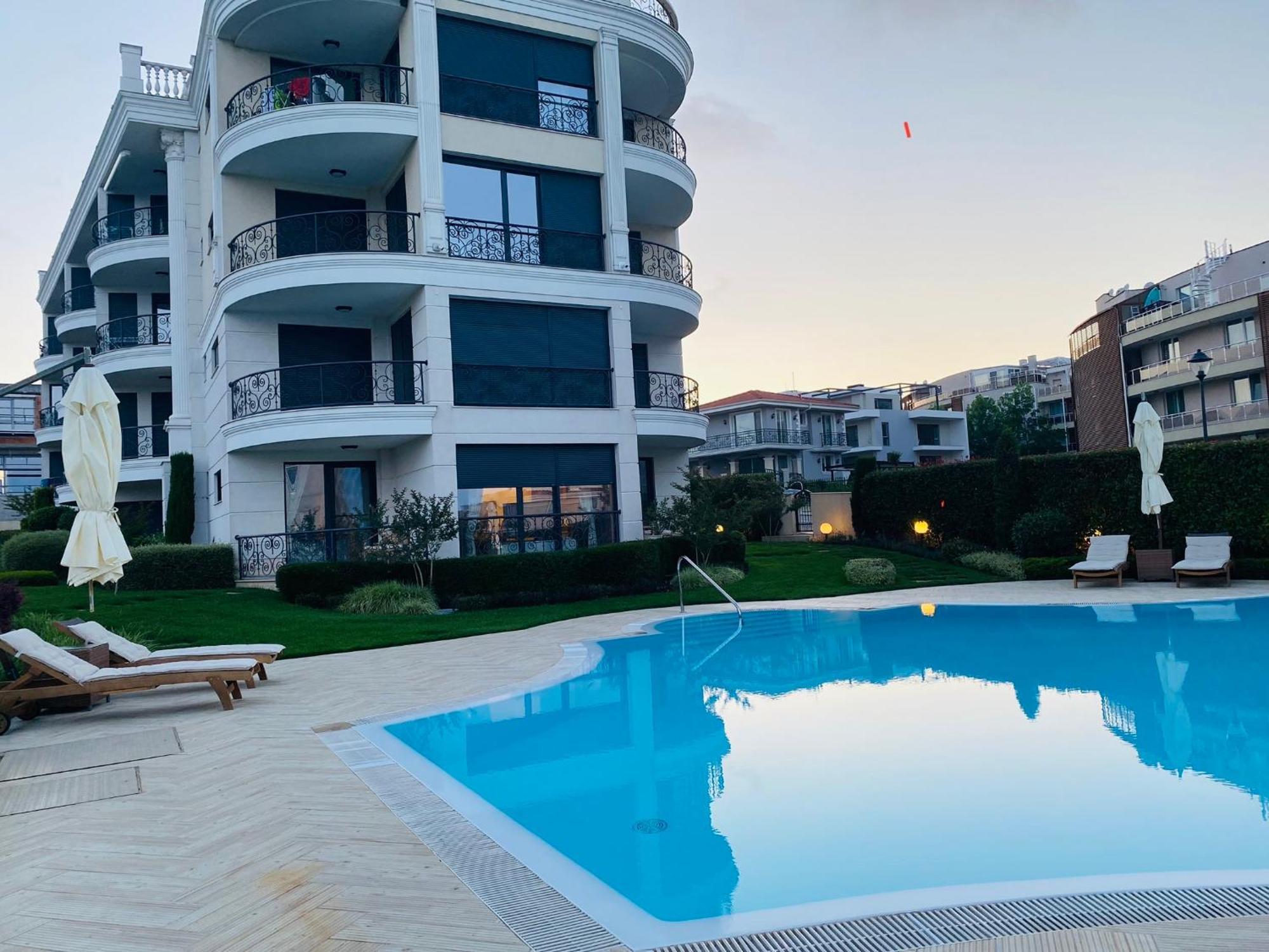 Apartments In Complex Sunny Island Deluxe تشيرنوموريتس المظهر الخارجي الصورة
